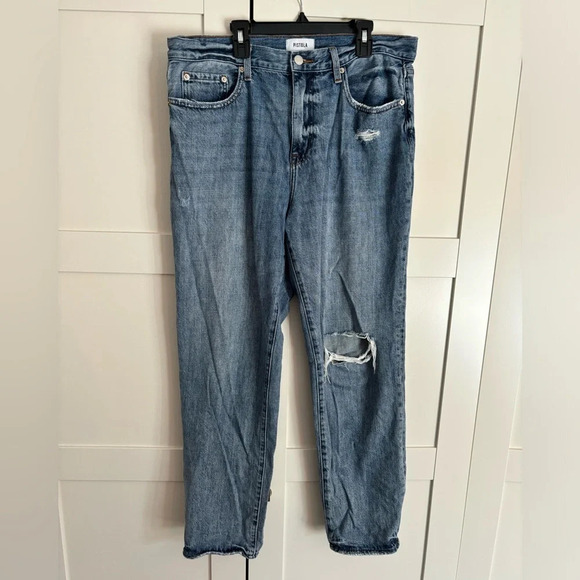 Pistola Presley High Rise Relaxed Roller Denim Size 31 Laid Back Denim - Picture 2 of 6